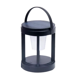 Outdoor Table Lamp Solar Lanterns Light LED Nightstand Portable Rechargeable Hanging Waterproof Solar Lamp for Patio