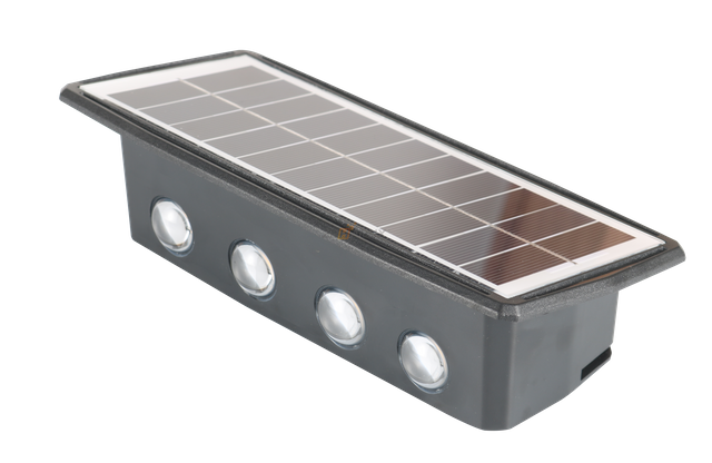Outdoor Led Solar Wall wash light with 8pcs 5050SMD lamp