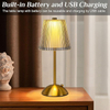 Nordic style Indoor metal silver gold for Home/Hotel Simple Night Bed Side Table Lamp