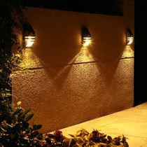 The features of solar led wall light
