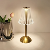 Manufacturer Modern Design Battery Restaurant Decor luxury hotel Portable Touch Night light Rechargeable LED Table Lamp Cordless