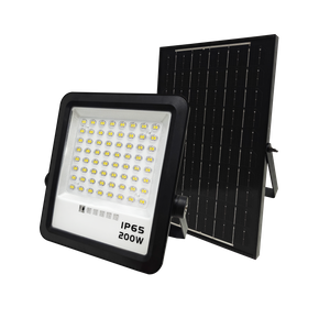 Solar led Reflector Wholesale Outdoor Waterproof Remote Control Dichroic temperature high-power 200W Solar Led Reflector