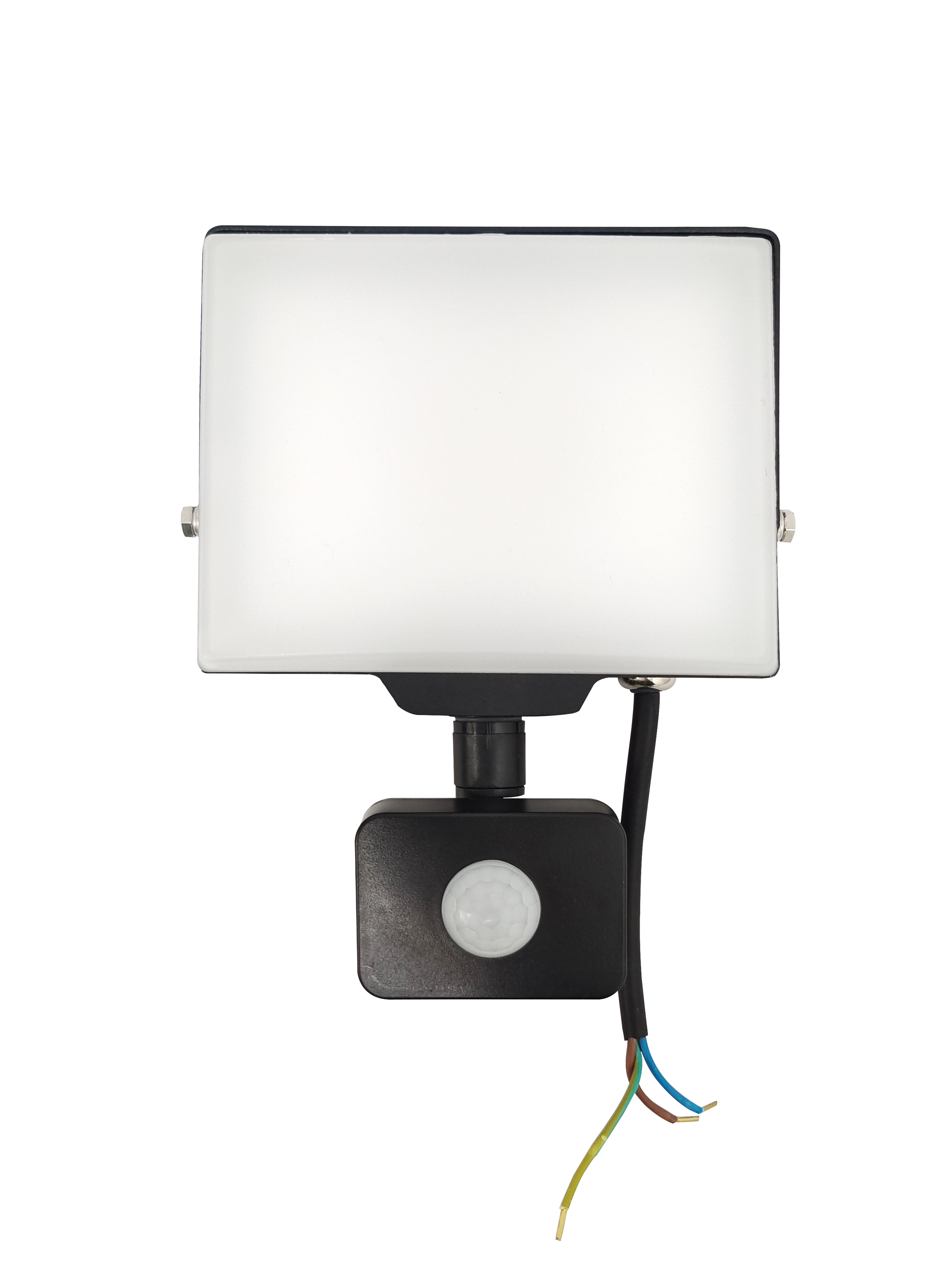 Reflector SMD LED FDJ Sensor series with pc cover 50Watt FDJ series High Powered Outdoor LED Reflector (Black) 
