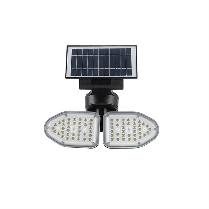 Outdoor Waterproof Solar Wall Light Dual Head