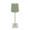 Modern nordic high quality restaurant bars cordless rechargeable metal touch control led table lamp