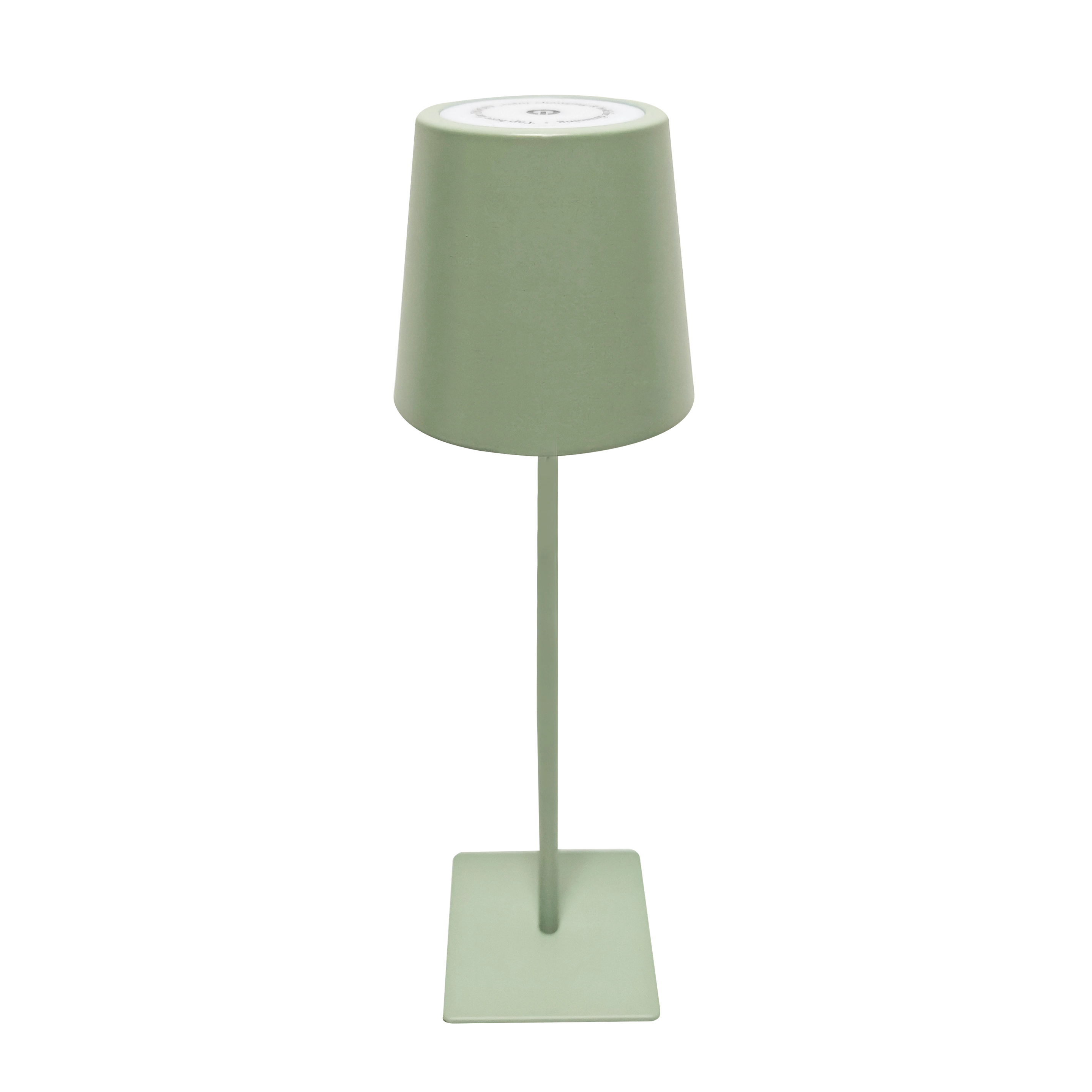 Modern nordic high quality restaurant bars cordless rechargeable metal touch control led table lamp