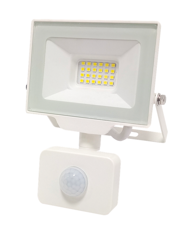 FDJ SENSOR SERIES High Powered Smart Outdoor LED Reflector (White)