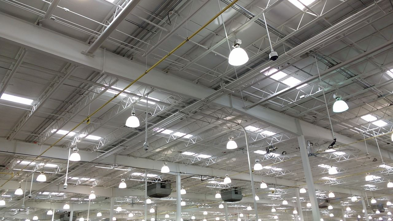 LED ceiling light shade