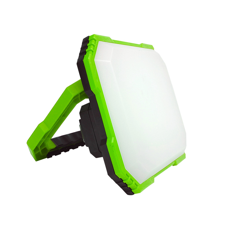 Waterproof IP54 Class Ⅲ Rechargeable Outdoor Foldable Built-in Lithium Batteries USB Port full screen Led Work Light