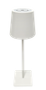 Modern nordic high quality restaurant bars cordless rechargeable metal touch control led table lamp