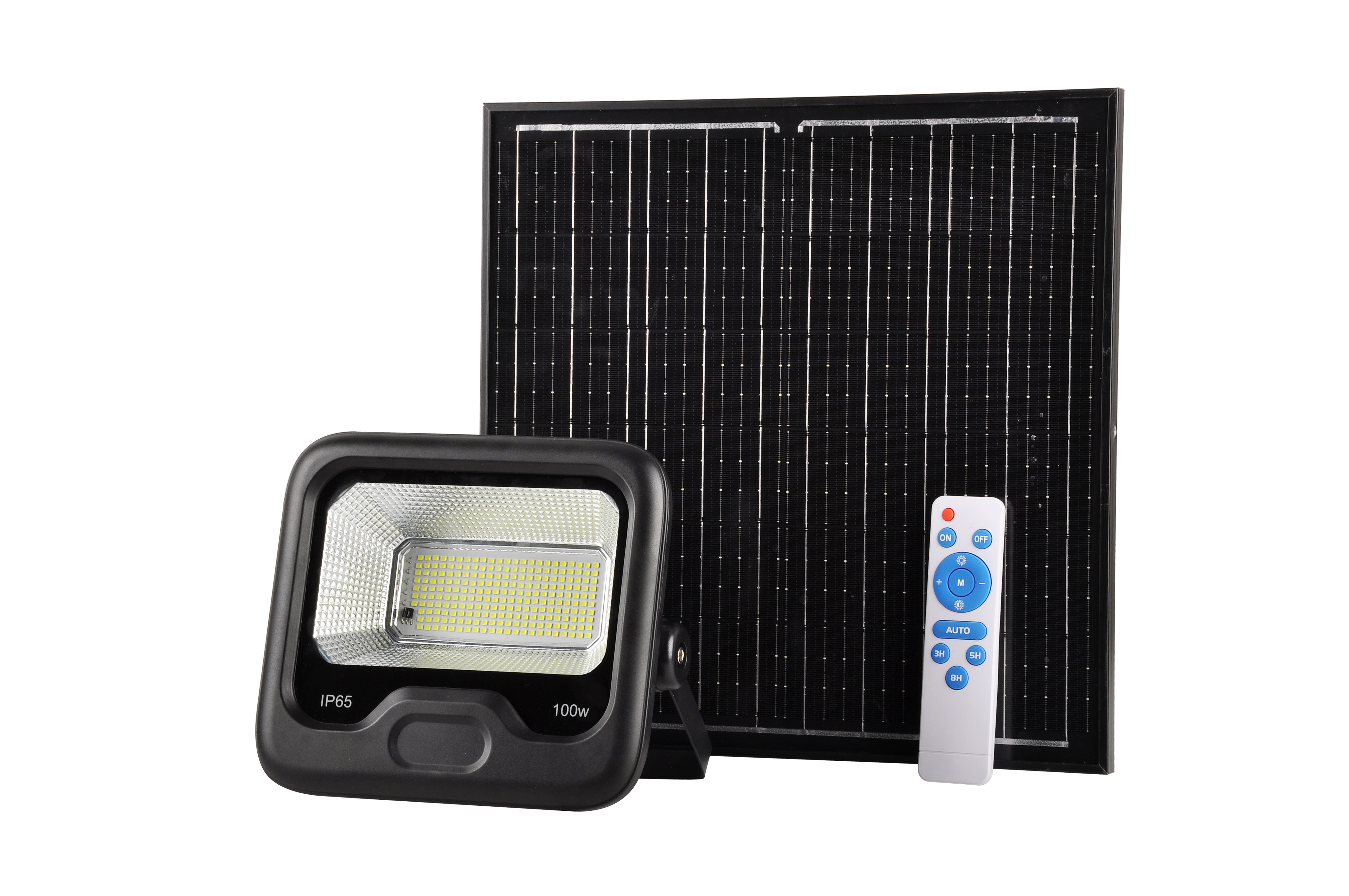 PIR/Microwave Solar Safety Light - Automatic IP65 Landscape Flood Light, Suitable for Lanes, Courtyards, and Gardens