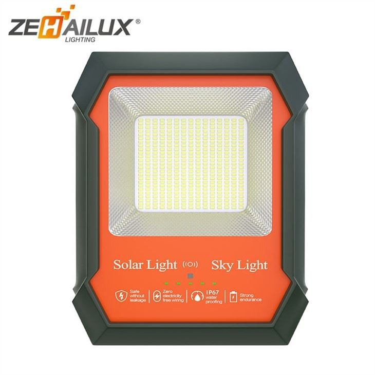 Solar Outdoor Flood Lights With Remote
