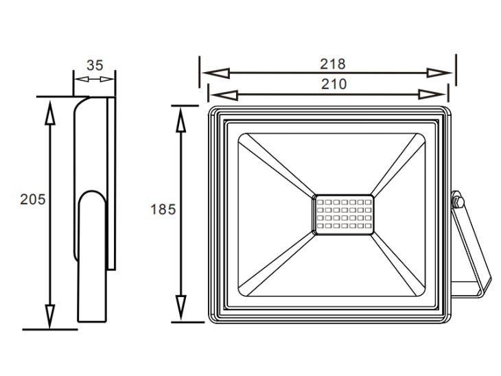 CE CB approval LED Flood Light 70W