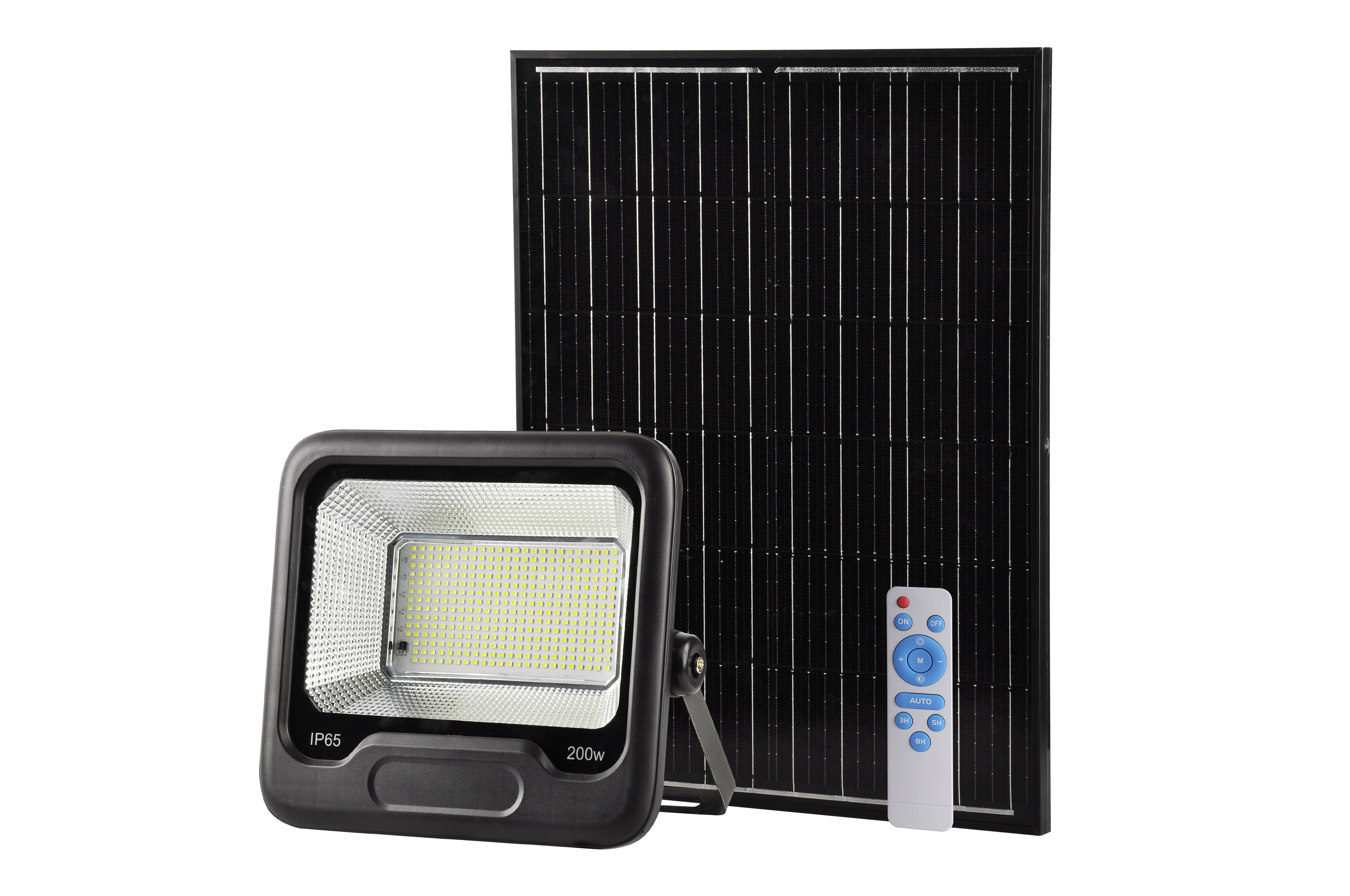 PIR/Microwave Solar Safety Light - Automatic IP65 Landscape Flood Light, Suitable for Lanes, Courtyards, and Gardens