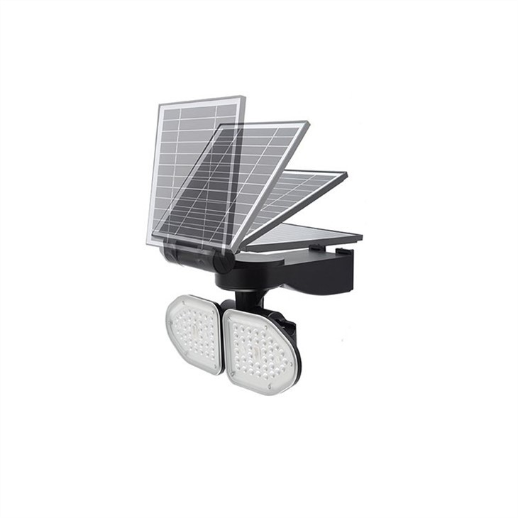 Outdoor Waterproof Solar Wall Light Dual Head