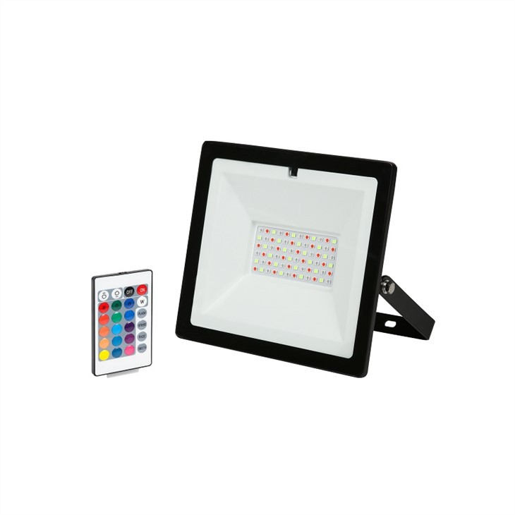 RGB Led Flood Light With Remote Control