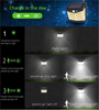 Outdoor Garden Solar Wall Light