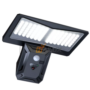 Solar Wall Lights with Light control + button setting + remote control