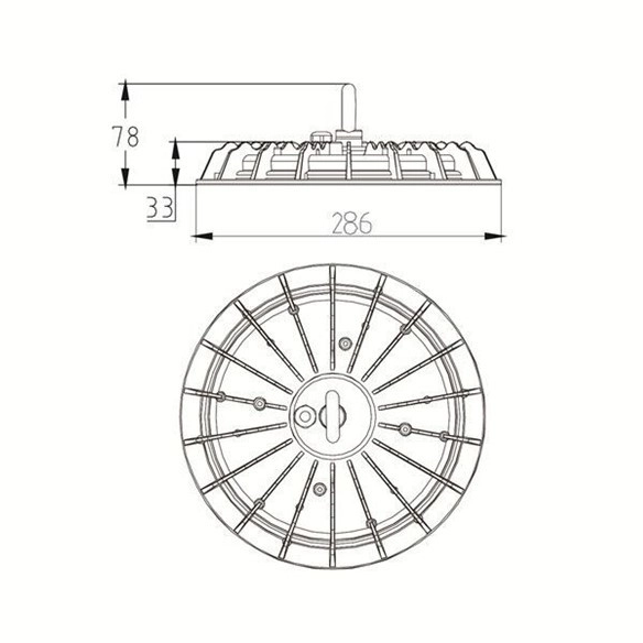 UFO High Bay Light 150w