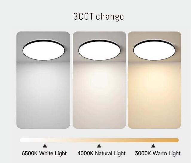 3CCT Slim Led Downlight Ultra Slim Ceiling Lamp Living Room Modern