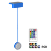RGB solar swimming pool light kit with remote control and color modes