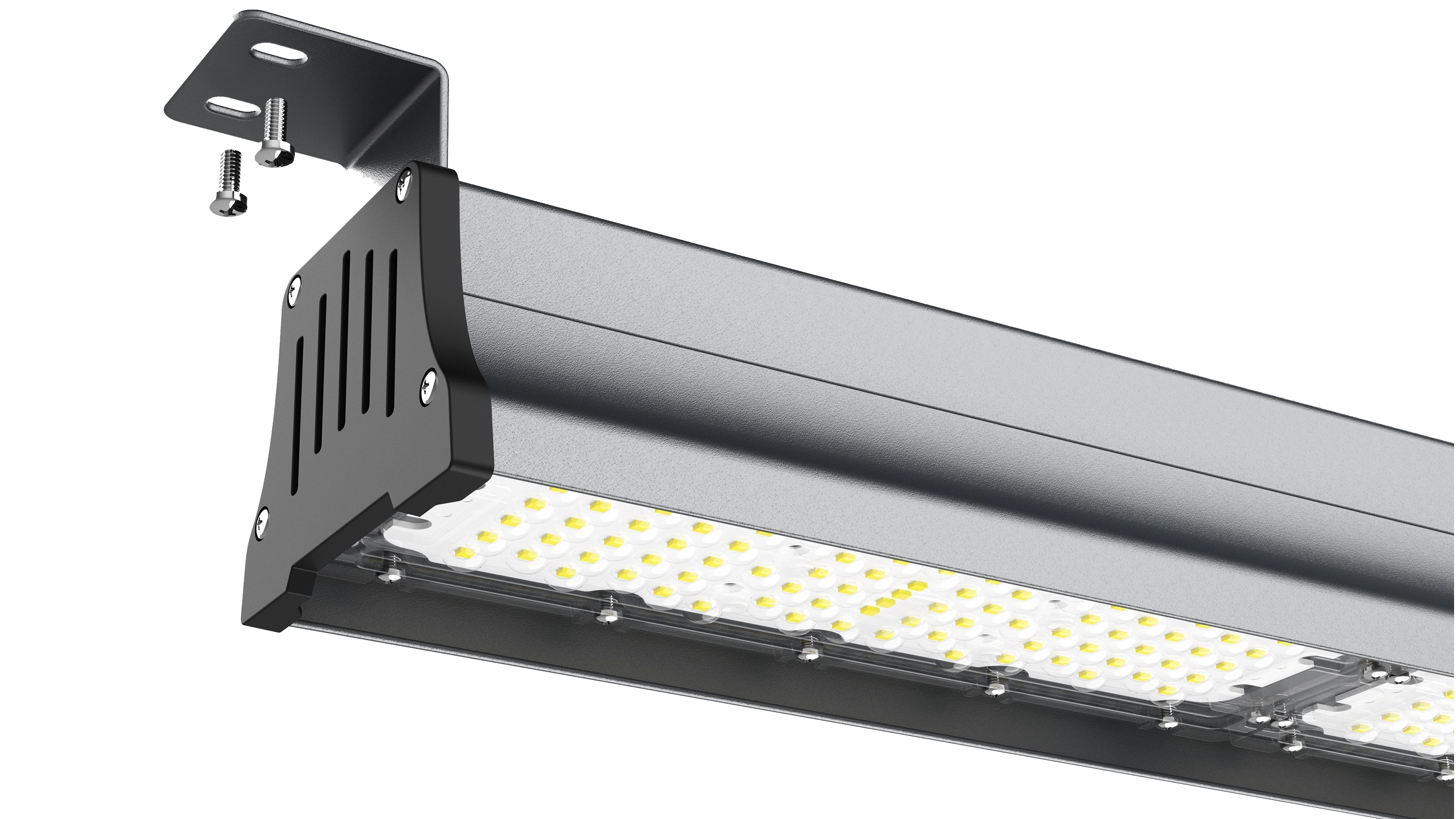 5 Years Warranty Linear High Bay Lights 200W Power Adjustable Warehouse IP65 with 150lm/W