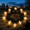 Solar Powered G50 LED Filament Festoon String Lights 5m Light Cable