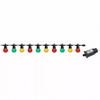 Multicolor / Clear G50 SMD LED String Lights, Connectable Outdoor Patio Backyard Party Decor Lighting