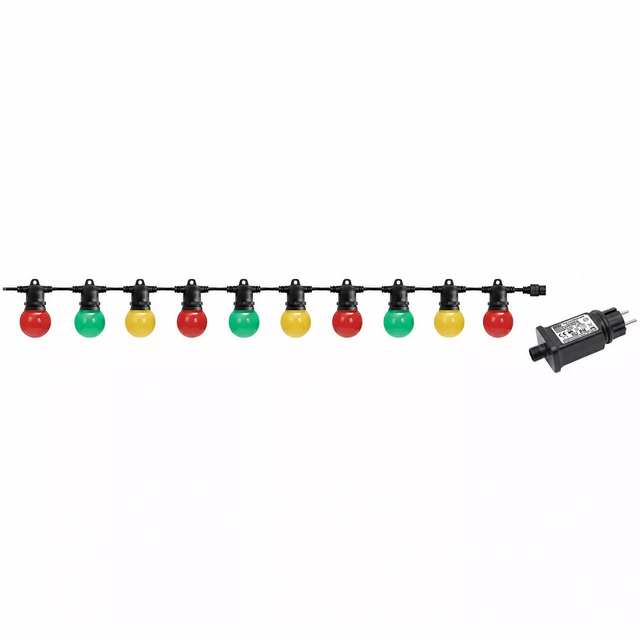 Multicolor / Clear G50 SMD LED String Lights, Connectable Outdoor Patio Backyard Party Decor Lighting