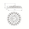 Die-Casting Aluminum LED High Bay Light