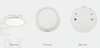 DC5V Rechargeable PIR Downlight Ultra Slim Ceiling Lamp Living Room Modern