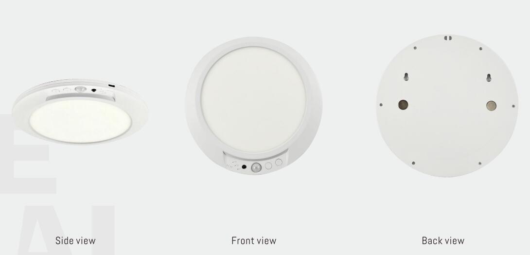 DC5V Rechargeable PIR Downlight Ultra Slim Ceiling Lamp Living Room Modern