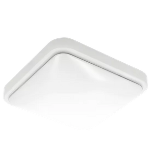 Silver decorative strrip Living room, bedroom, bathroom, balcony, corridor LED 32w square ceiling light IP65 waterproof PC surface embedded ceiling light