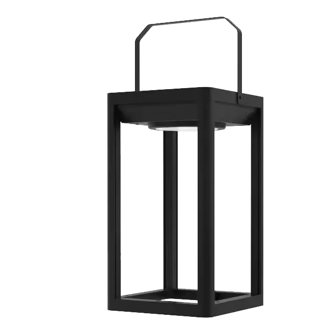 Outdoor Lawn Lamp Modern Rectangular Lawn Garden Light Vintage Garden Lamp Outdoor
