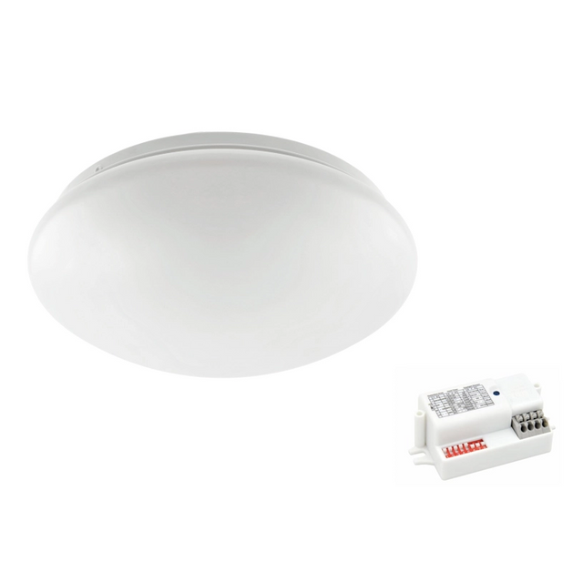 12W Factory direct sales round surface mount intelligent design indoor modern LED lamps ceiling lights MUSHROOM SERIES 3000K/4000K/6500K with sensor