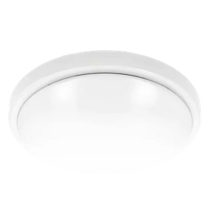 Silver 24W Plastic LED Surface Mount Panel Light, Custom Shape Decorative Indoor Ceiling Lamp, Round & Square Home Ceiling Lighting