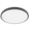 Full ring Gold/Silver/Black Decorative ring series 32W Bluetooth Led Large Smart Plastic Dip Switch Ultra Slim Ceiling Lamp Emc Living Room Modern