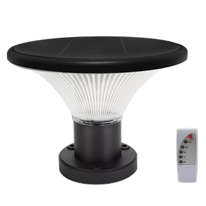 Remote Control Dimmable Brightness Solar Lawn Light Ip65 Waterproof Led Solar Garden Light
