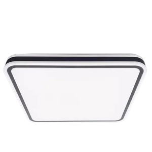 Black decorative decorative 48W Modern ultra-thin square round bedroom ceiling light for living smart home lights 2024 New Customization